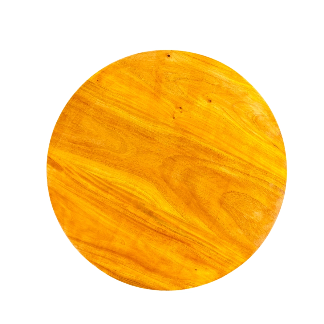 Meheguni Wood Rotating Serving Tray